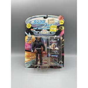 Star Trek The Next Generation Lieutenant Worf in Starfleet Rescue Outfit 4 inch